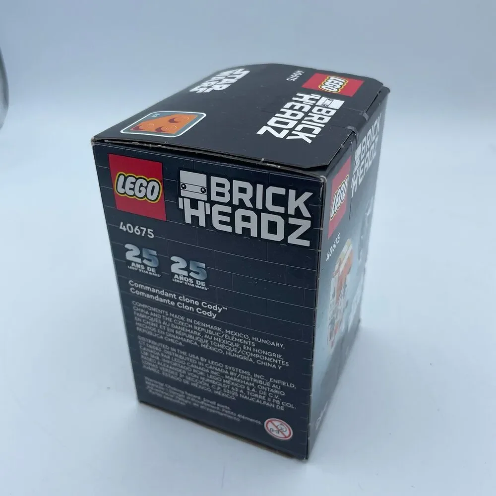LEGO BrickHeadz Star Wars Clone Commander Cody 40675 Building Toy Set Sealed NEW